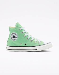 Converse Chuck Taylor All Star Seasonal Color Női Magasszárú Zöld | EDWHJSO-HU